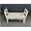 Image 2 : Antique Light Washed Designed Bench