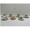 Image 1 : Set Of Miscellaneous Teacups And Saucers
