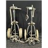 Image 1 : 2 Browning Bagboy Automatic Golfbag 2 Wheel Pull Carts