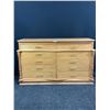 Image 1 : Sunny Oak Gold Handled Dresser