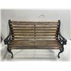 Image 2 : Wood & Cast Iron Bench (Child Size)