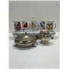 Image 1 : Collectible Bird Mugs, And Silver Dishware
