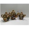 Image 2 : Asian Gold Accented Designed Teacup Set