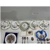 Image 3 : Assortment of Royal Family Dishware, Decor, Coins