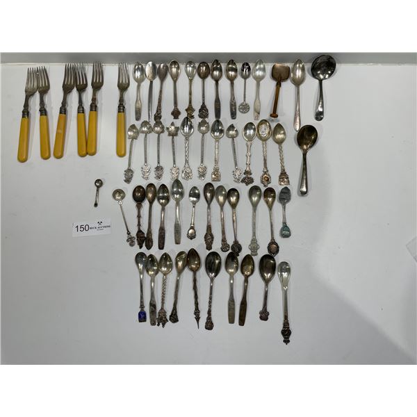 Vintage Souvenir Flatware Spoons