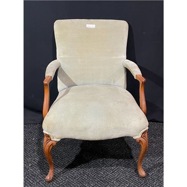 Vintage Green Arm Chair