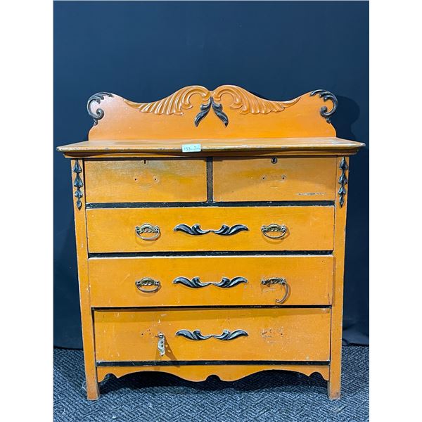 Antique Wood Dresser, Needs Refurbishment