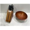 Image 1 : Henckels Knife Set, And Fruit Bowl