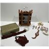 Image 2 : Jewelery Box, With An Assortment Of Watches, Jewelery, Purses, Belts