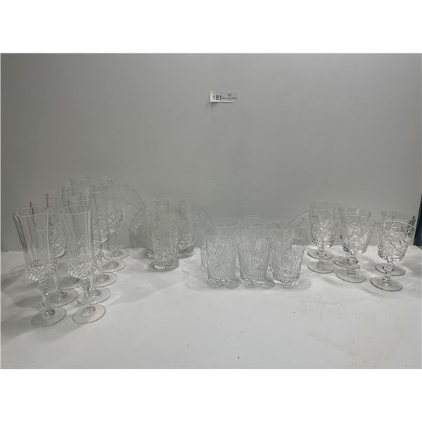 Set Of Crystal Dishware Beck Auctions Inc.