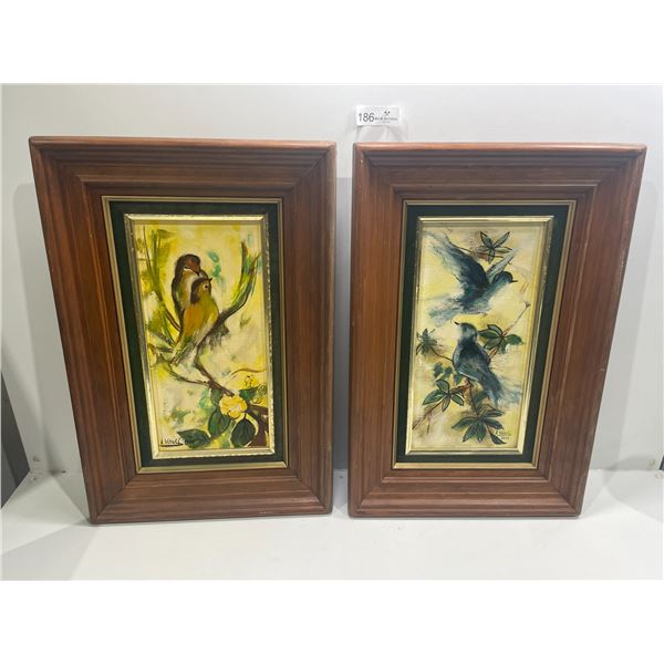 Wings Of Serenity Bird Acrylic Paintings 16W x 24T