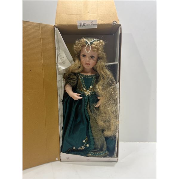 The Ashton Drake Galleries Handcrafted 2 Ft Porcelain doll