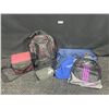 Image 1 : Variety Of Backpacks, Lunchboxes, Cases, And Marbles