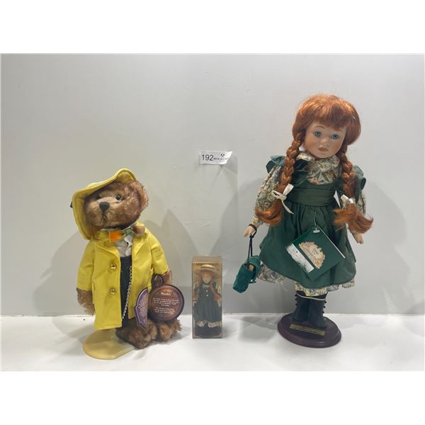 Anne Of Green Gables Porcelain Doll