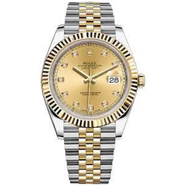Rolex 41MM Datejust SS/YG Model # 126303