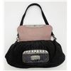 Image 8 : Prada Black Suede Rhinestone Alligator Flap Shoulder Bag