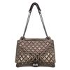 Image 5 : Chanel Metallic Bronze Quilted Leather Classic Flap Shopping Tote