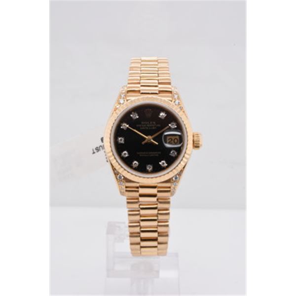 Pre-owned ROLEX DATEJUST Model #69188 Y/G 26mm