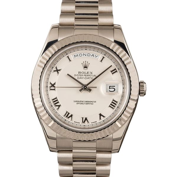 Pre-owned Rolex President Day-Date II - 218239