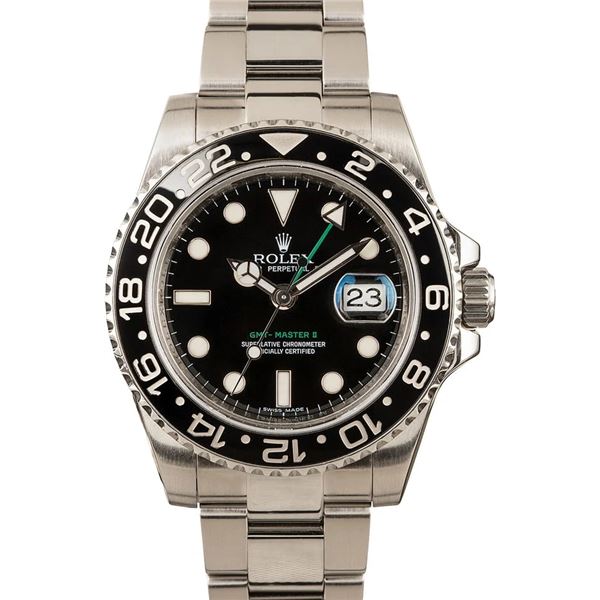 Pre-owned Rolex GMT-Master II - 116710LN
