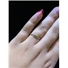 Image 4 : 0.10CT NATURAL ALEXANDRITE 14K ROSE GOLD RING
