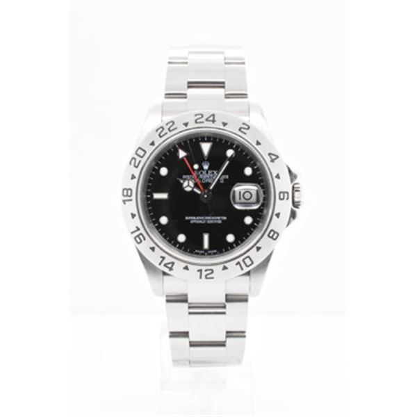 Pre-owned ROLEX EXPL II Model #16570 S/S 40MM