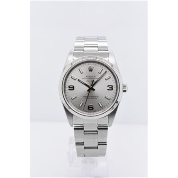 Pre-owned ROLEX AIRKING Model #14000 S/S 35mm