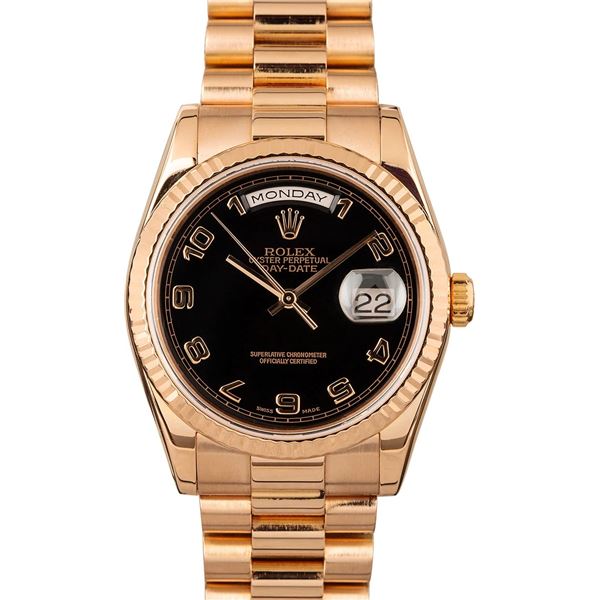 Pre-owned Rolex Day-Date (President) 118235