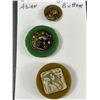 Image 2 : 3 Rare Vintage Asian Buttons