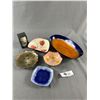 Image 1 : Lot Of Mostly Metal Decorative Plates & Small Vase