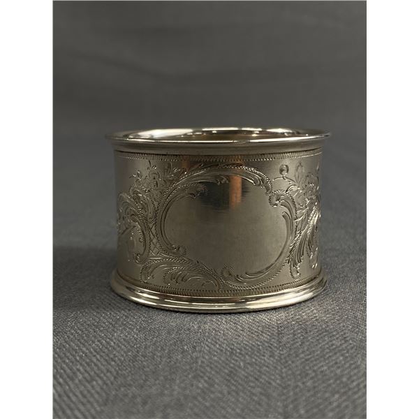 Vintage Silver Napkin Holder