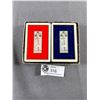 Image 1 : Box of Art Deco Vogue Vintage Playing Cards. 2 Decks. Unopened in Original Box