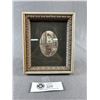 Image 1 : Nice 4x5 Picture Frame with a Victorian Picture of a Lady