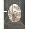 Image 2 : Nice 4x5 Picture Frame with a Victorian Picture of a Lady