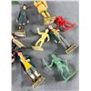 Image 2 : Lot of Vintage Small Toys. Army Men, Cowboys & Indians Ect