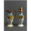Image 1 : Vintage 1930's Art Deco Made in Japan Muffineer Set- Sugar Shaker and Creamer Jug