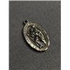 Image 1 : Sterling Silver St. Christopher Medallion/ Pendant