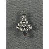 Image 3 : Lovely Sterling Christmas Tree Pendant with Colored Stones