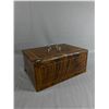 Image 1 : Very Nice Wooden Box. With Handle. No Key