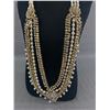 Image 2 : Huge and Beautiful Necklace with Pearls and Rhinestones. Heavy.31 Inches in Length. 2 Lobster Clasps