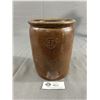 Image 1 : Very Nice Brown Pottery Vase Marked EK