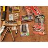 Image 2 : Lot of Mechanic tool & hardware (yellow stapler)