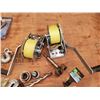 Image 8 : Miscellaneous hardware lot inc 2 Boat strap pulls