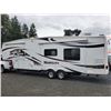 Image 4 : 0D --  2008 Montana 5th Wheel By Keystone , White, From The Tongue To The Bumper Is  40' Apx