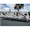 Image 16 : 0B --  2009 Terrywood Travel Trailer By Fleetwood, White, From The Tongue To The Bumper Is  35.5' Ap
