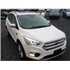 Image 9 : C6C --  2017 FORD ESCAPE TITANIUM INTELLIGENT 4WD, White, 101730 KM