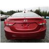 Image 16 : D4 --  2012 HYUNDAI ELANTRA GLS, Red, 352673 KM