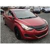 Image 7 : D4 --  2012 HYUNDAI ELANTRA GLS, Red, 352673 KM