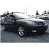 Image 8 : E4 --  2007 MAZDA 3, Black, 248,203 KM  KMS