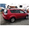 Image 13 : A1 --  2009 MITSUBIHI OUTLANDER AWD, Red, 239502 KM   "NO RESERVE"